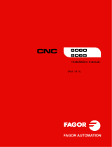 Fagor Laser 8060 CNC User manual