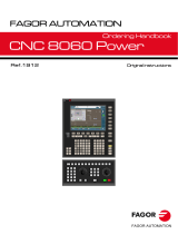 Fagor CNC 8060 for milling machines User manual