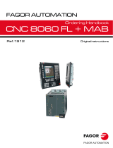 Fagor CNC 8060 User manual