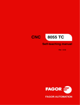 Fagor CNC 8055 for lathes Owner's manual