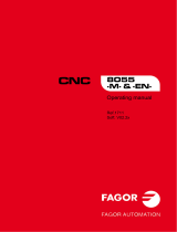 Fagor CNC 8055 User manual