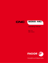 Fagor CNC 8055 User manual