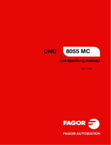 Fagor CNC 8055 for milling machines Owner's manual