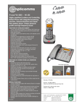 Amplicomms PowerTel 880 Operating instructions