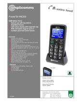 Amplicomms PowerTel M6200 Operating instructions