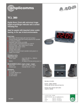 Amplicomms TCL 300 Operating instructions
