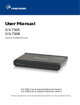 Comtrend Corporation GS-7305 User manual