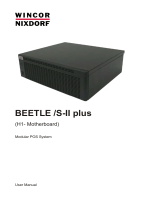 Wincor Nixdorf Beetle S-II plus User manual