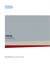 Wincor Nixdorf TH250 Thermal Printer User manual