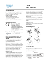 Wincor Nixdorf TH250 Reference guide