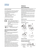 Wincor Nixdorf TH210 VI Reference guide