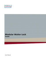 Wincor Nixdorf Modular Waiter Lock Operating instructions