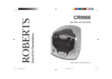 Roberts CD Cube (CR9986) User guide