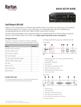 Raritan Cat5 Reach DVI HD Installation guide