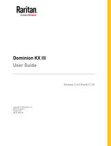 Raritan Dominion KX III User guide
