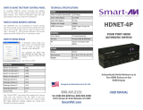 Smart-AVI HDNET-4P User manual
