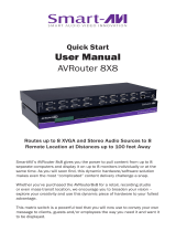 Smart-AVI AVRouter 8X8 User manual