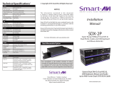 Smart-AVI SDX-2P User manual