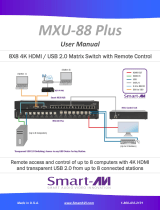 Smart-AVI MXU-88 Plus User manual