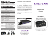 Smart-AVI UX-PLUS User manual