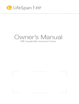 LifeSpan C3i Owner's manual
