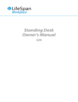 LifeSpan Sit Stand 6 Owner's manual
