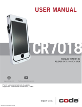 Code CR7018 User manual