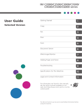 Lanier IM C2000 User guide