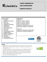 Klimaire KDIP24-H2 User manual