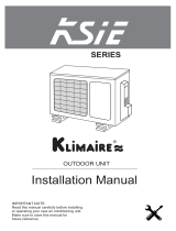 Klimaire KSIE012-H220 -O Installation guide