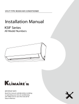 Klimaire KSIF009-H115-S User manual