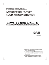 Klimaire KSIL012-H216 -O / -I Installation guide