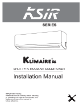 Klimaire KSIR036-H215 -O / -I Installation guide