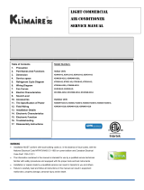 Klimaire KSIR036-H218 User manual