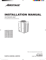 Fujitsu AJG126LNLBH Installation guide