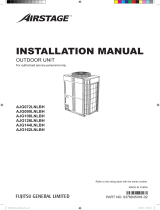 Fujitsu AJG162LNLBH Installation guide