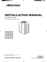 Fujitsu AJG162LNLBH Installation guide