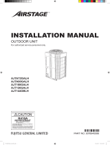 Fujitsu AJTA72GALH Installation guide