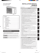 Fujitsu ROG12KATA Installation guide