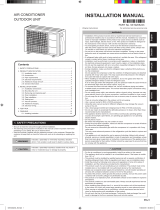Fujitsu ROG22KBTB Installation guide