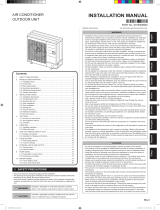 Fujitsu ROG45KRTA Installation guide
