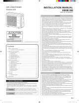 Fujitsu AOTG24KMTC Installation guide