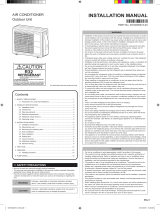 Fujitsu AOTG22KMTC Installation guide