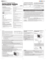 Fujitsu AOU9RLFW1 Installation guide