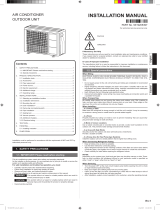 Fujitsu AOUH18LPAS1 Installation guide