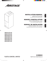 Fujitsu ARUV24TLAV Installation guide