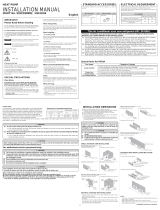 Fujitsu ROSH12AFWJ Installation guide