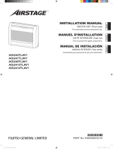 Fujitsu AGUA4TLAV1 Installation guide