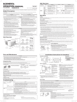 Fujitsu ALG27ADB Operating instructions