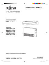 Fujitsu ARAG12LLLA Operating instructions